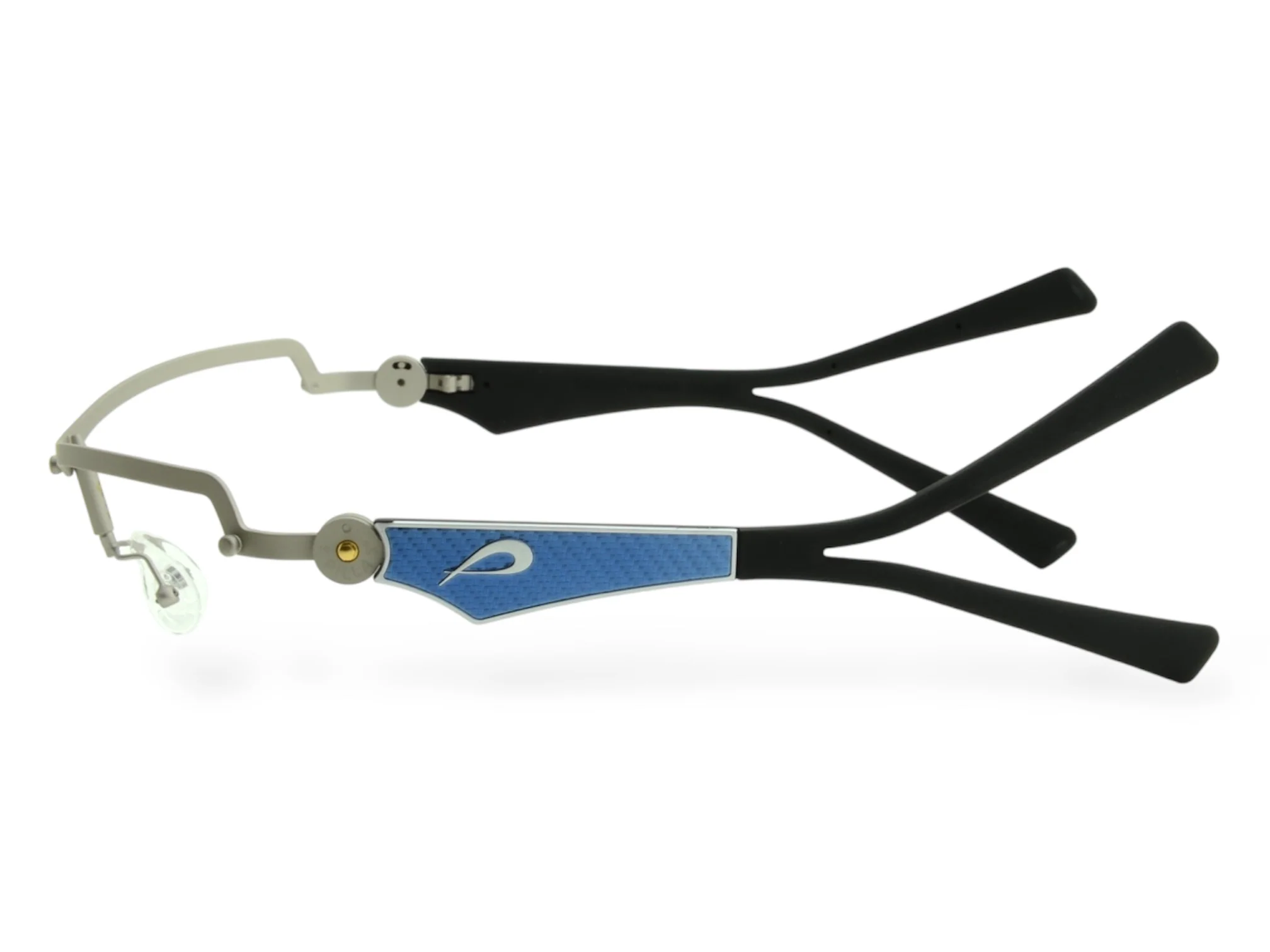 Azur Post with Copa Flying V · Blue frame